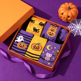 SpookyStripe Halloween Socks